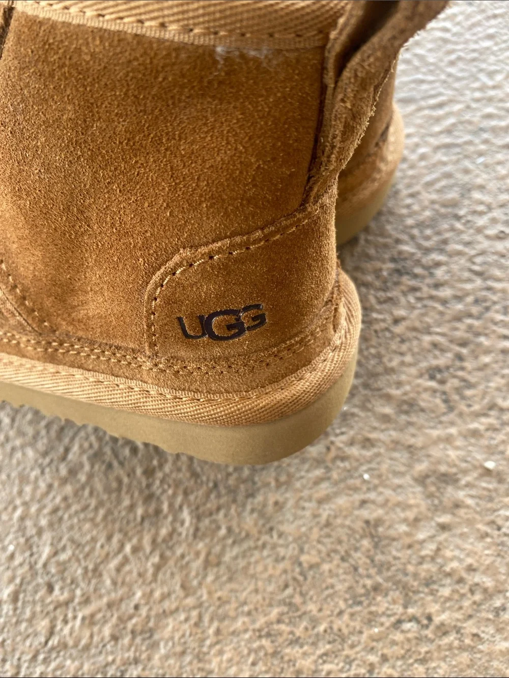 Children's Cozy Suede Lace-Up Boots in Chestnut Brown